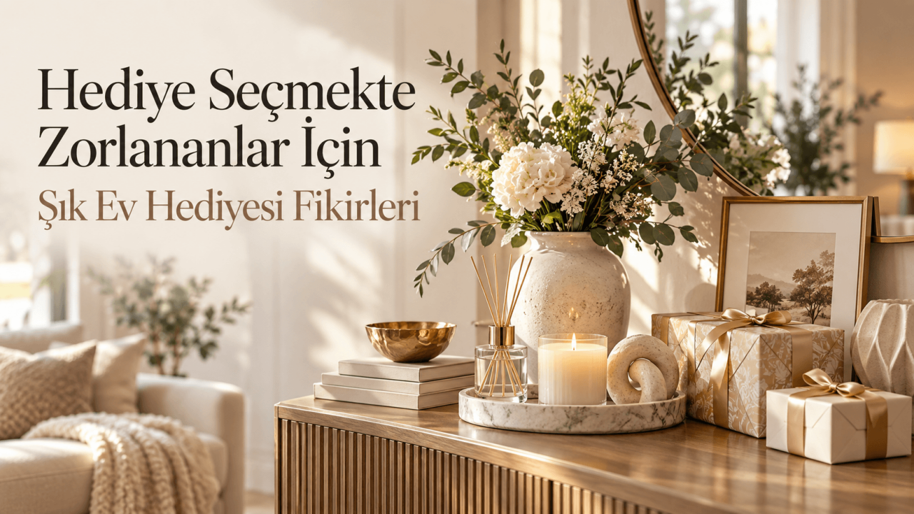 Hediye Seçmekte Zorlananlar İçin Şık Ev Hediyesi Fikirleri
