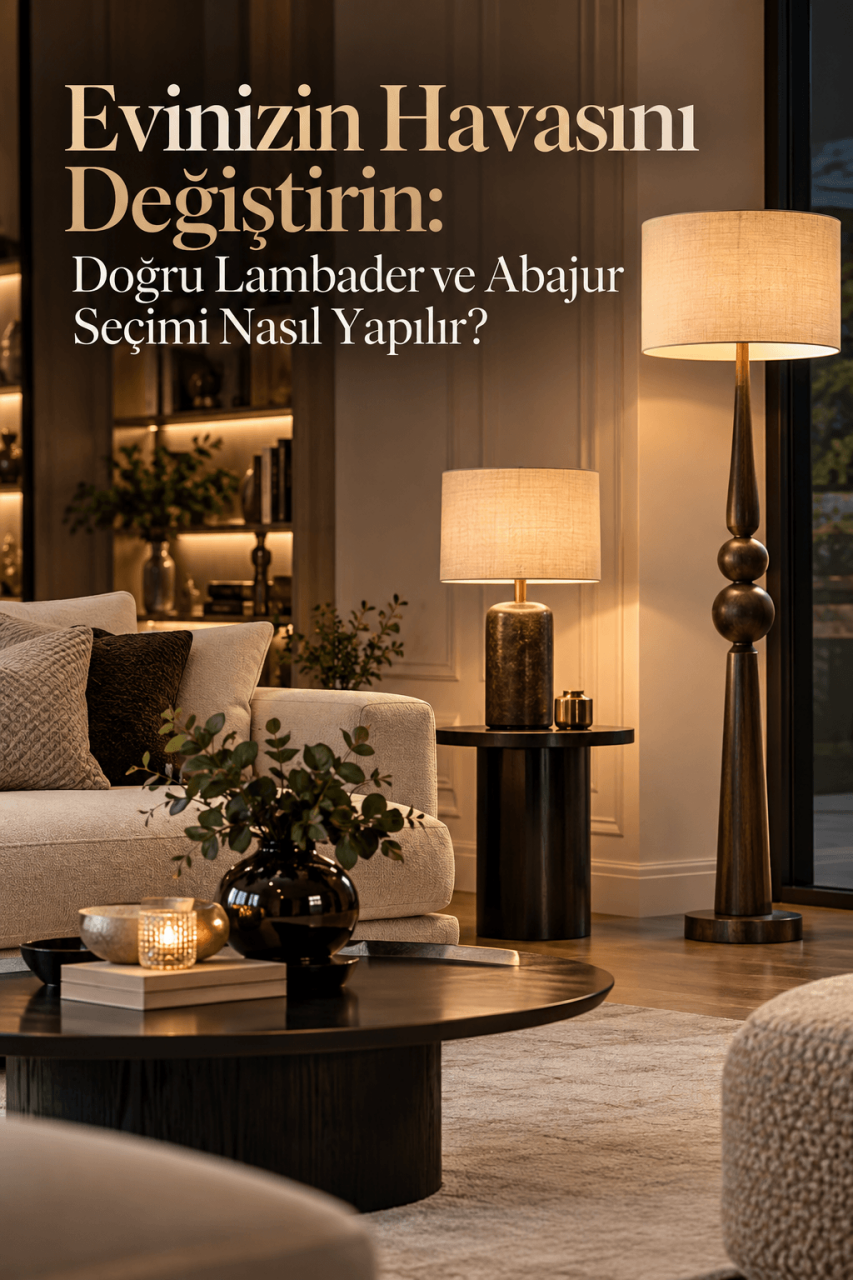 Evinizin Havasını Değiştirin: Doğru Lambader ve Abajur Seçimi Nasıl Yapılır?
