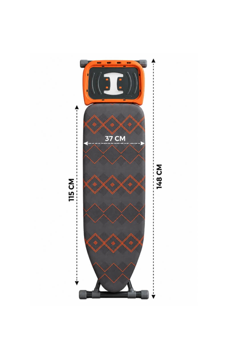 MM395 Eliteboard Siyah Turuncu Katlanabilir Ütü Masası